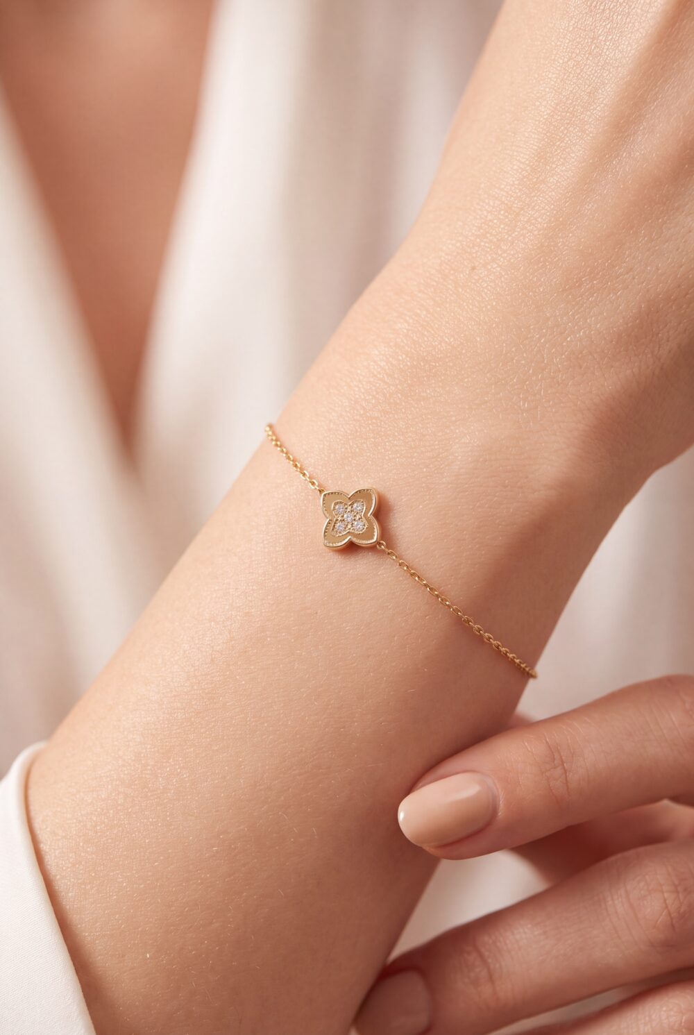 Gourmette en Or 18K